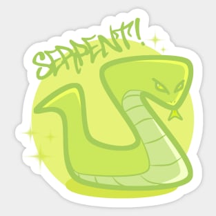 Poisonous snake Sticker